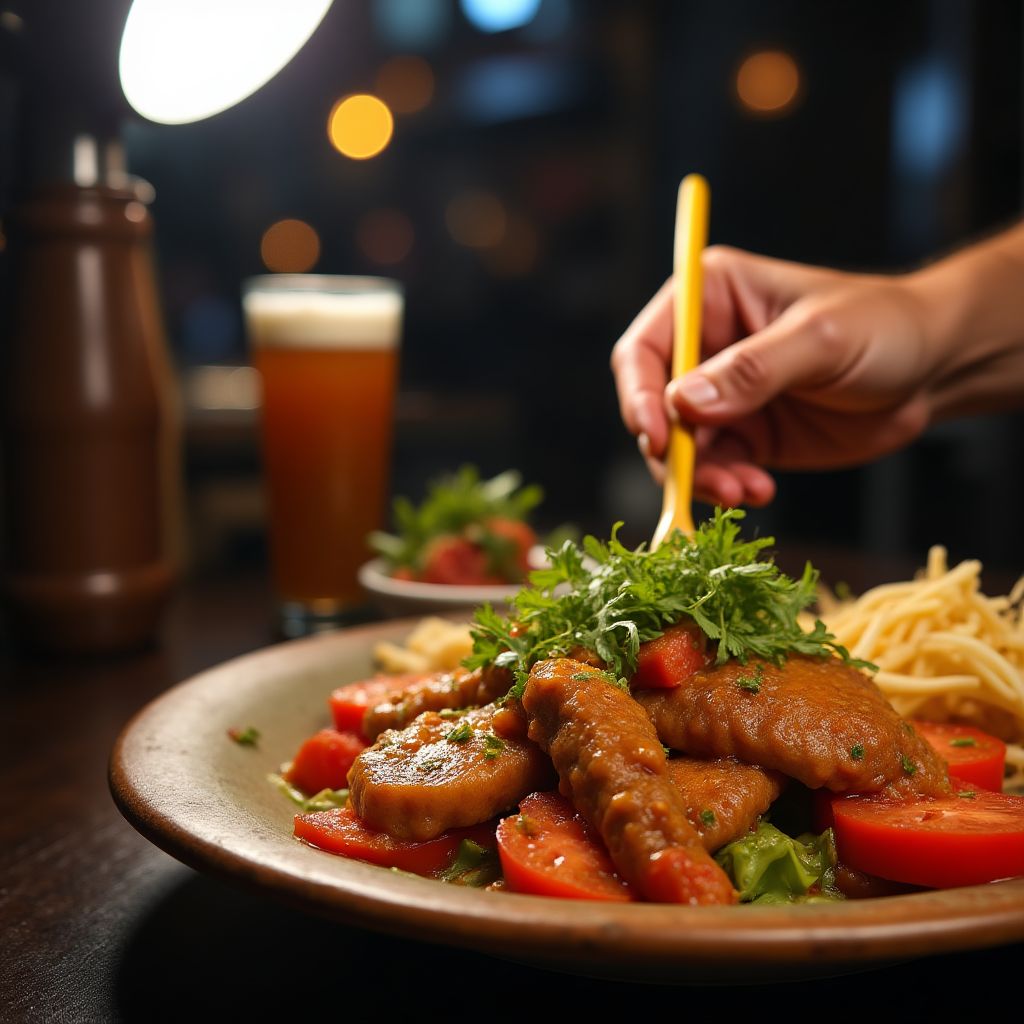 Food photography session