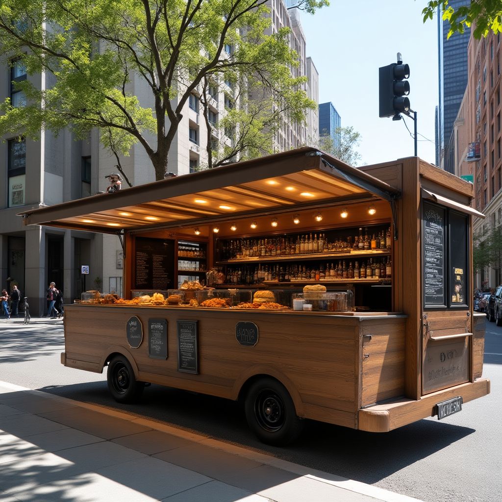 Gourmet food trucks